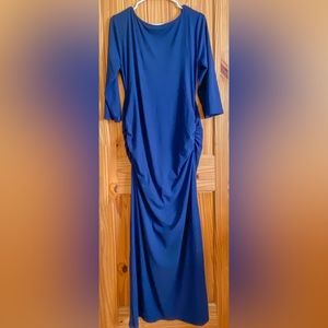 Navy Blue Motherbee Maternity Dress
